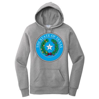 The State Of Texas Seal Women's Pullover Hoodie