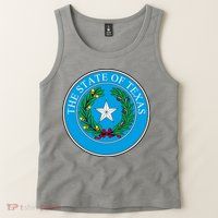 The State Of Texas Seal Tank Top