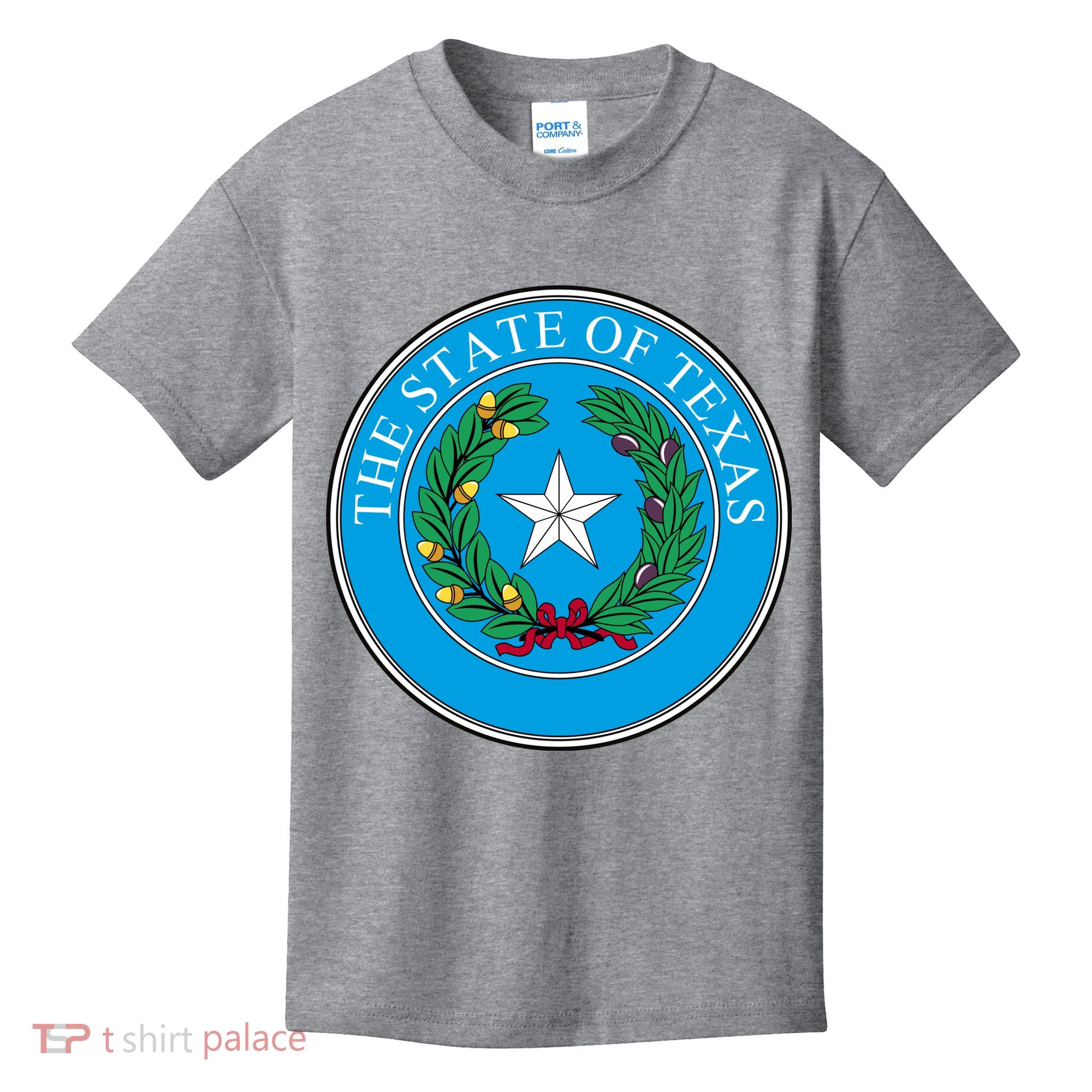 The State Of Texas Seal Kids T-Shirt