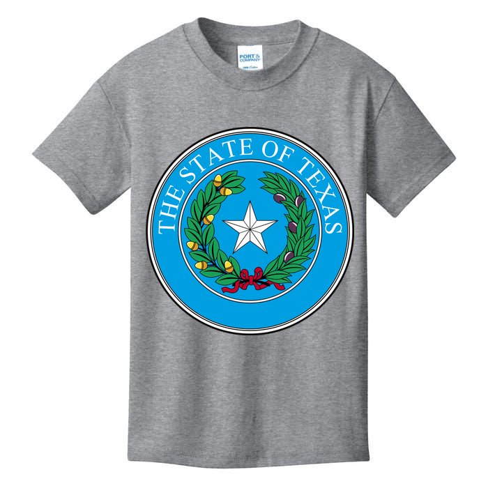 The State Of Texas Seal Kids T-Shirt