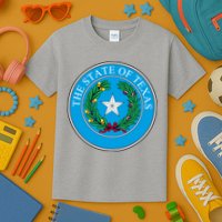 The State Of Texas Seal Kids T-Shirt