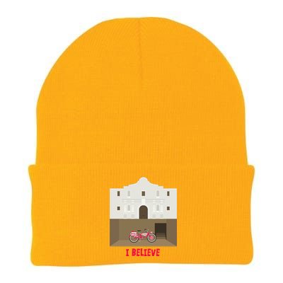 The Secret Of The Alamo Knit Cap Winter Beanie