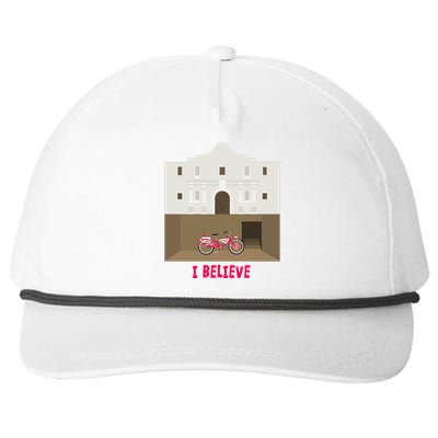 The Secret Of The Alamo Snapback Five-Panel Rope Hat