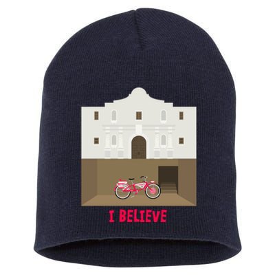 The Secret Of The Alamo Short Acrylic Beanie