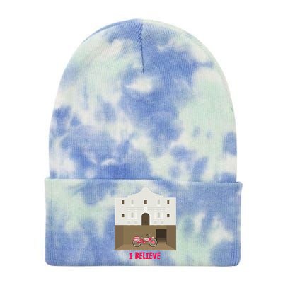 The Secret Of The Alamo Tie Dye 12in Knit Beanie