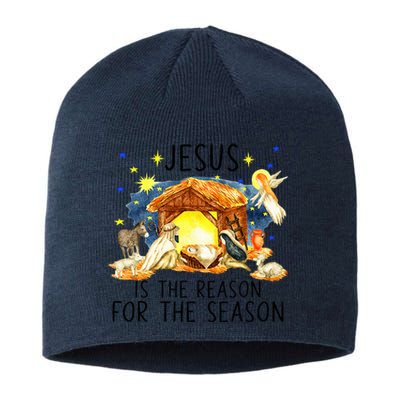 True Story of Jesus Birth Christmas Nativity Catholic Xmas  Sustainable Beanie