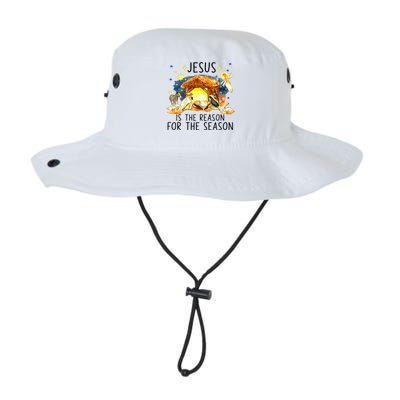 True Story of Jesus Birth Christmas Nativity Catholic Xmas  Legacy Cool Fit Booney Bucket Hat