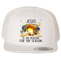 True Story of Jesus Birth Christmas Nativity Catholic Xmas  Wool Snapback Cap