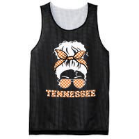 Tennessee State Orange Usa Messy Bun Hair Pride Mesh Reversible Basketball Jersey Tank