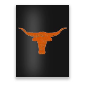 Texas State Of Texas Orange Graphic Poster