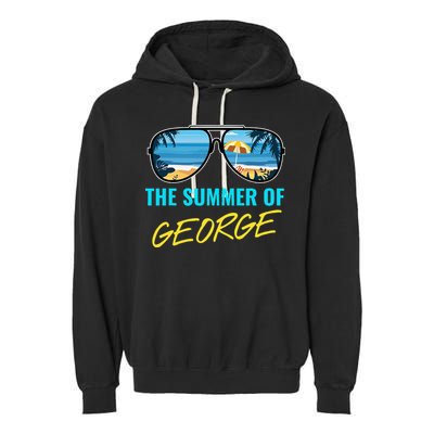The Summer Of George Pop Culture Garment-Dyed Fleece Hoodie