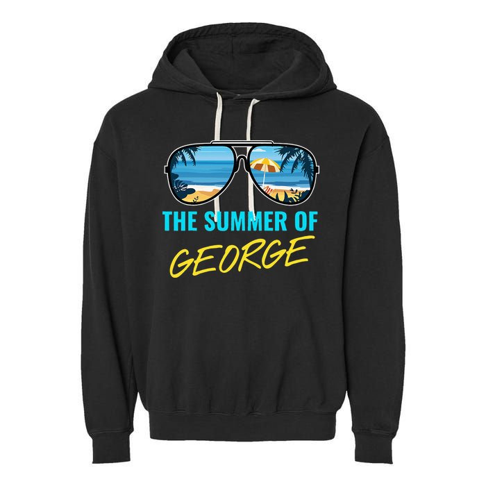The Summer Of George Pop Culture Garment-Dyed Fleece Hoodie