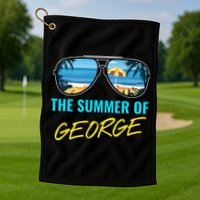 The Summer Of George Pop Culture Golf Towel
