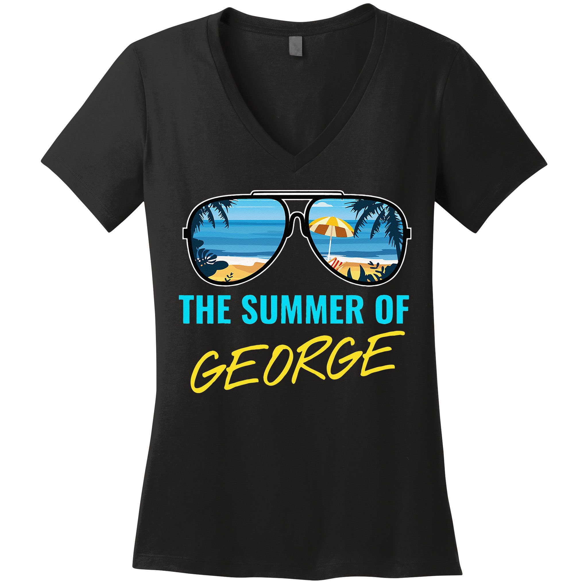 The Summer Of George Pop Culture Women's V-Neck T-Shirt