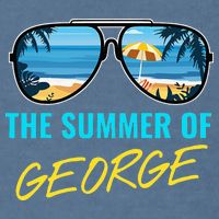 The Summer Of George Pop Culture Garment-Dyed Sweatshirt