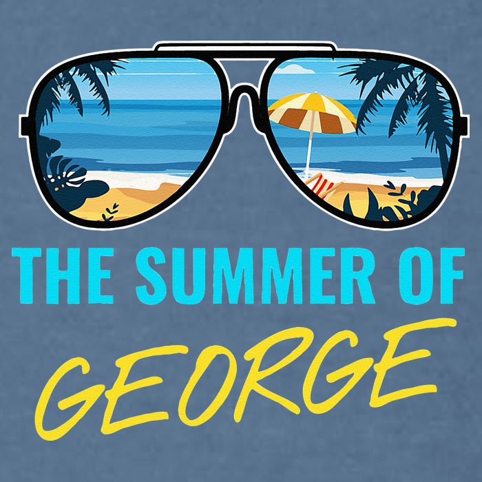The Summer Of George Pop Culture Garment-Dyed Sweatshirt