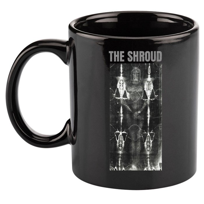The Shroud of Turin Burial Cloth of Jesus Potentially 11oz C Handle Ceramic Mug