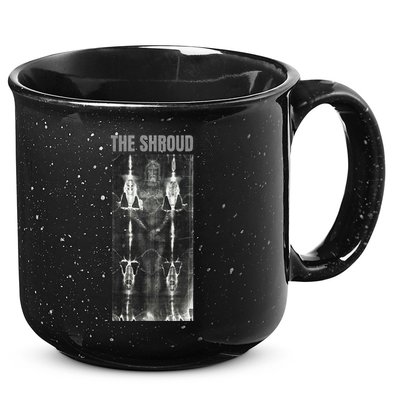 The Shroud of Turin Burial Cloth of Jesus Potentially 15oz Campfire Ceramic Mug