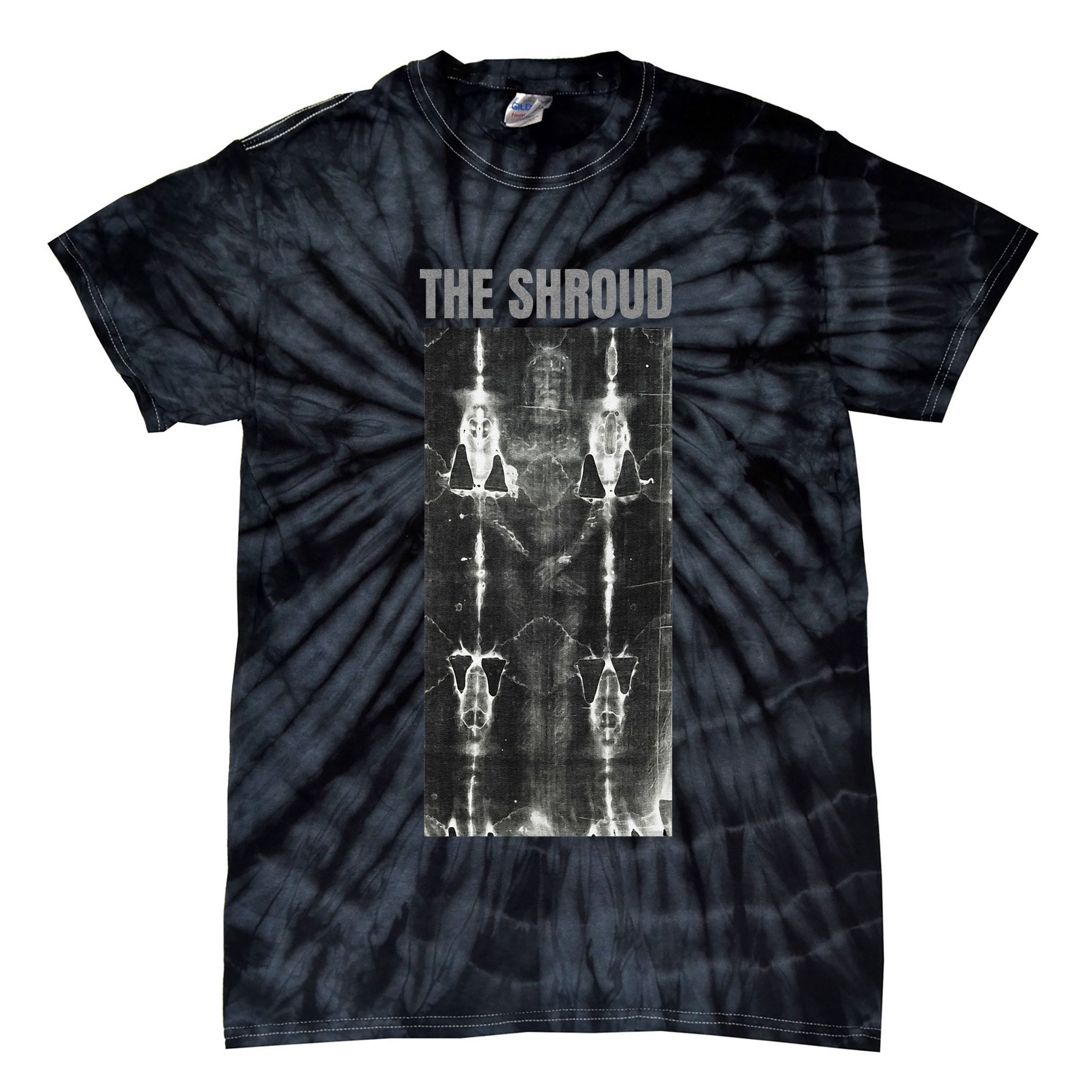 The Shroud of Turin Burial Cloth of Jesus Potentially Tie-Dye T-Shirt