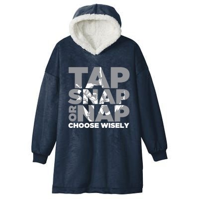 Tap Snap Or Nap Brazillian Jiu Jitsu Bjj Gift Hooded Wearable Blanket