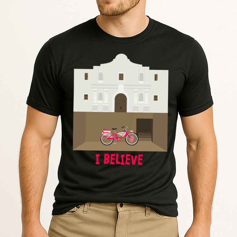 The Secret Of The Alamo Performance Shirt