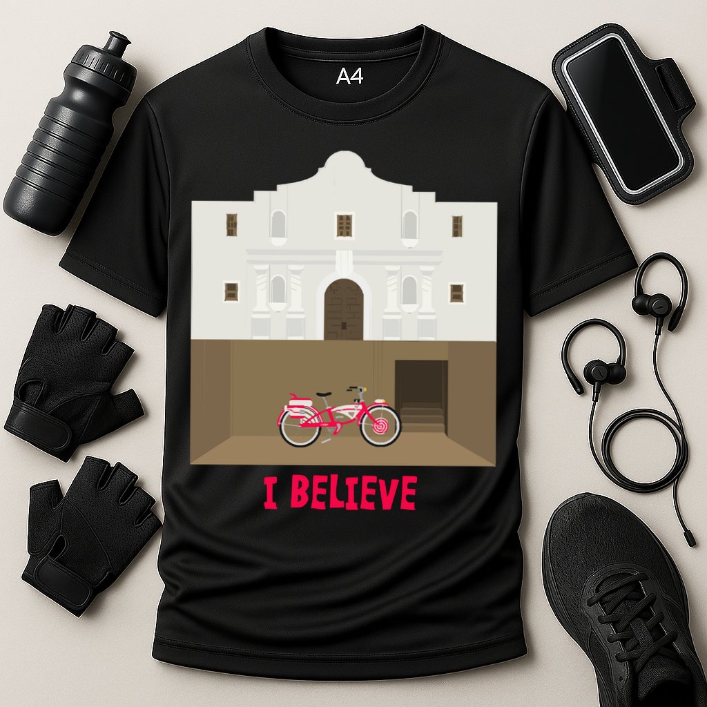 The Secret Of The Alamo Performance Shirt