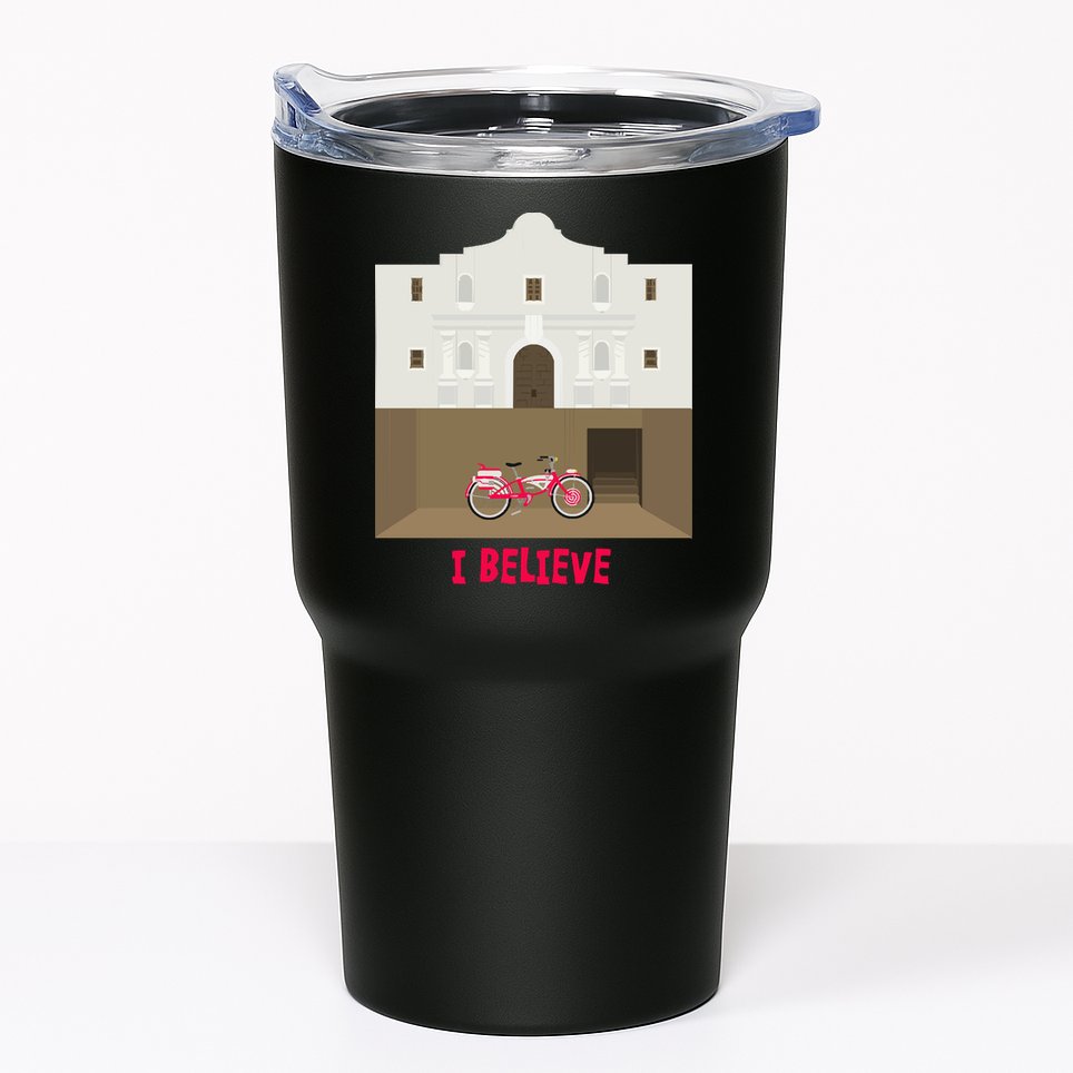 The Secret Of The Alamo Tumbler