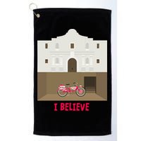 The Secret Of The Alamo Golf Towel