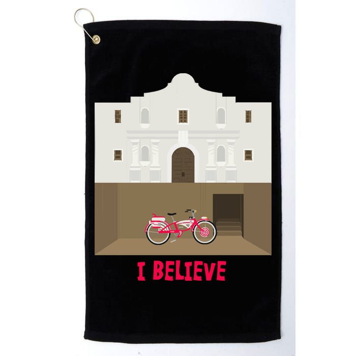 The Secret Of The Alamo Golf Towel