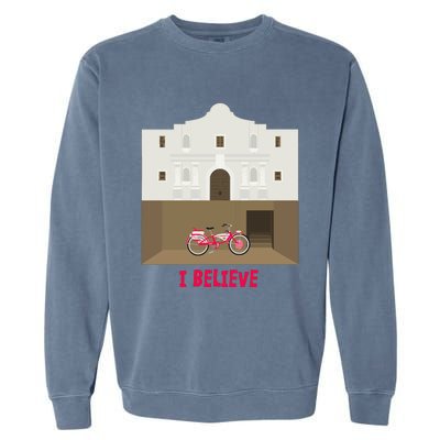 The Secret Of The Alamo Garment-Dyed Sweatshirt