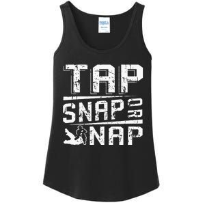 Tap Snap Or Nap Jiu Jitsu Brazilian Bjj Ladies Essential Tank