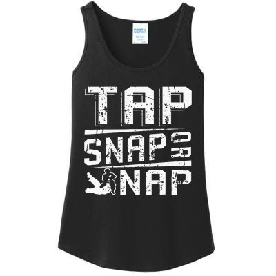 Tap Snap Or Nap Jiu Jitsu Brazilian Bjj Ladies Essential Tank