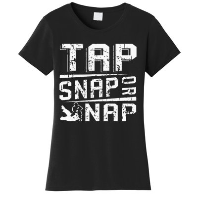 Tap Snap Or Nap Jiu Jitsu Brazilian Bjj Women's T-Shirt