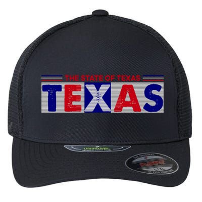 The State Of Texas Logo Flexfit Unipanel Trucker Cap