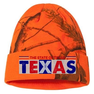 The State Of Texas Logo Kati Licensed 12" Camo Beanie