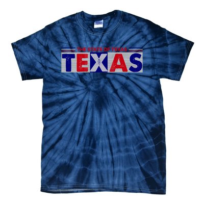 The State Of Texas Logo Tie-Dye T-Shirt