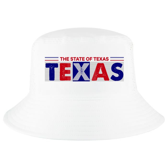 The State Of Texas Logo Cool Comfort Performance Bucket Hat