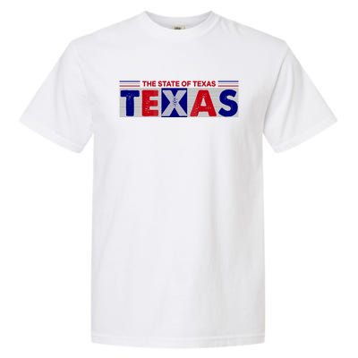 The State Of Texas Logo Garment-Dyed Heavyweight T-Shirt