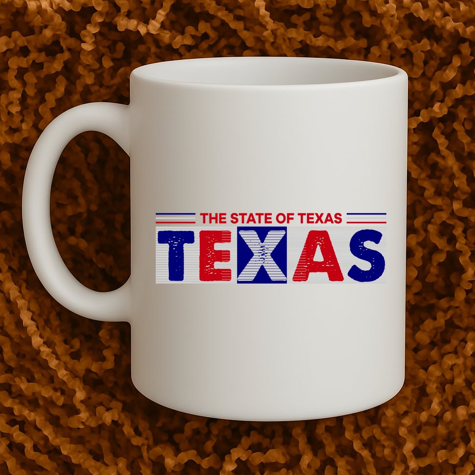 The State Of Texas Logo Mug