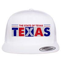 The State Of Texas Logo Flat Bill Trucker Hat