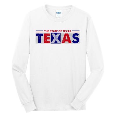 The State Of Texas Logo Tall Long Sleeve T-Shirt