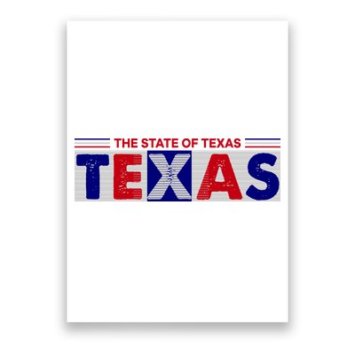 The State Of Texas Logo Poster