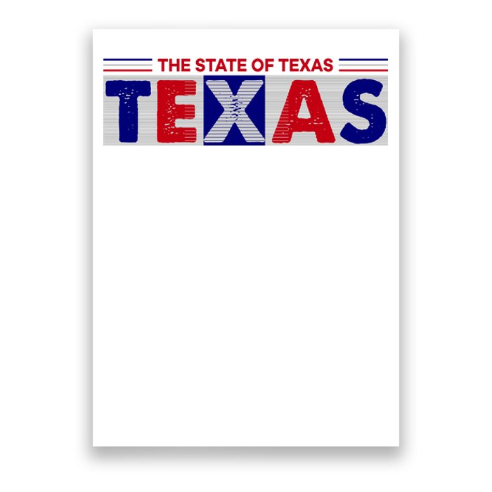 The State Of Texas Logo Poster