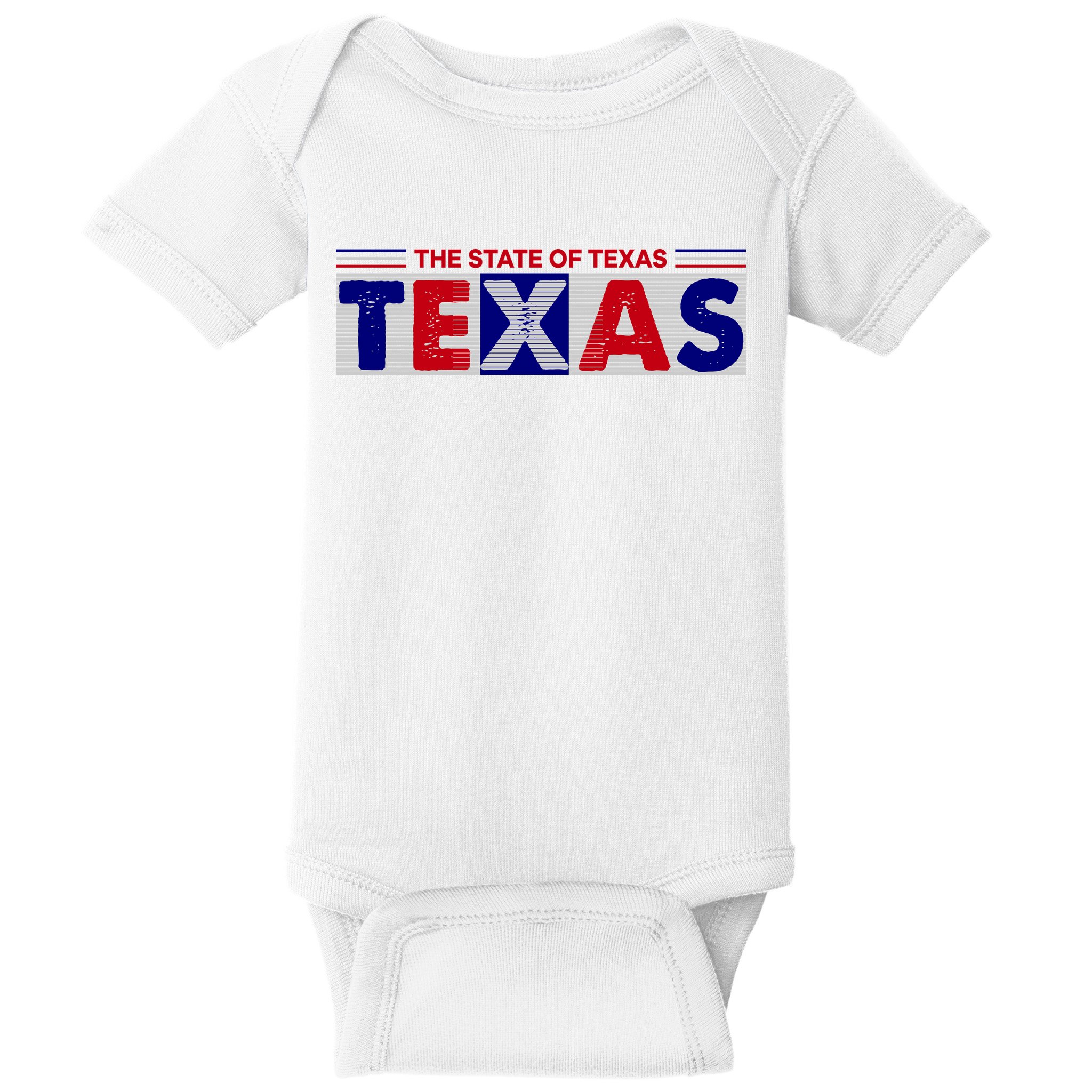 The State Of Texas Logo Baby Bodysuit