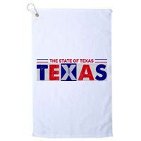 The State Of Texas Logo Golf Towel
