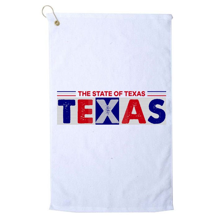 The State Of Texas Logo Golf Towel