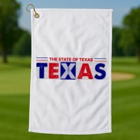 The State Of Texas Logo Golf Towel