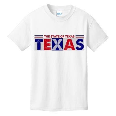 The State Of Texas Logo Kids T-Shirt