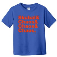 Tarik Skubal & Pitching Chaos Detroit Baseball Toddler T-Shirt