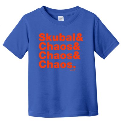 Tarik Skubal & Pitching Chaos Detroit Baseball Toddler T-Shirt